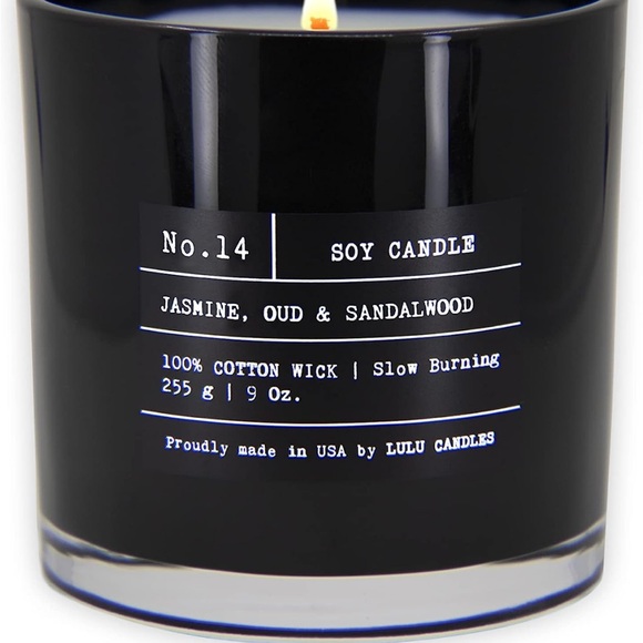 NIB Jasmine, Oud & Sandalwood Candle - Picture 2 of 2